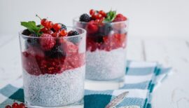 pudding chia et fruits